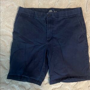 USED IZOD Men's Navy Blue Shorts Waist 34